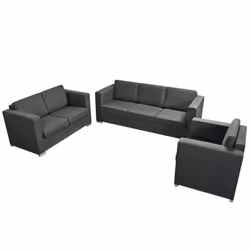VidaXL 274215 divano 3 seduta(e) Grigio