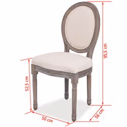 VidaXL 274620 sedia da ristorante e da sala da pranzo - Vista aggiuntiva 7