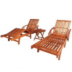 VidaXL 274662 sedia da esterno Salone Legno di acacia