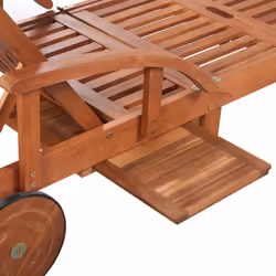 VidaXL 274662 sedia da esterno Salone Legno di acacia - Vista aggiuntiva 6