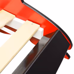 VidaXL 244464 lettino per bambini Rosso MDF, Legno - Vista aggiuntiva 5