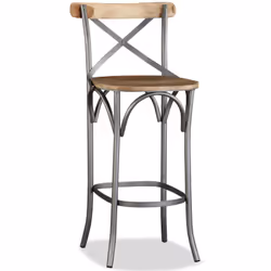 Questo sgabello da bar è regolabile in altezza e ha un design unico e sorprendente aggiungendo un tocco di stile industriale ...