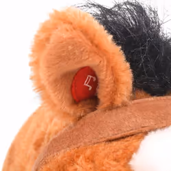 Cavallo in Peluche in Piedi Marronecod mxl 73056 - Vista aggiuntiva 3