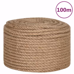 vidaXL Corda in Juta 100% 14 mm 100 m - Vista aggiuntiva 2