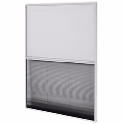 vidaXL Zanzariera Plissettata in Alluminio 80x120 cm con Tendina - Vista aggiuntiva 2