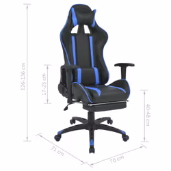 VidaXL 20166 sedia da ufficio e computer - Vista aggiuntiva 7