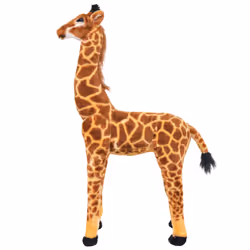 Giraffa in Peluche in Piedi Marrone e Gialla XXLcod mxl 103607 - Vista aggiuntiva 2