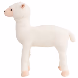 Alpaca in Peluche in Piedi Bianco XXLcod mxl 117622 - Vista aggiuntiva 2