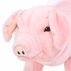 Maialino in Peluche in Piedi Rosa XXLcod mxl 81316 - Vista aggiuntiva 3