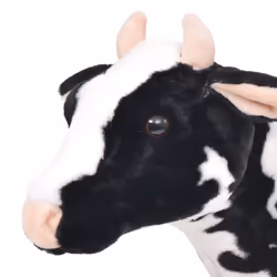 Mucca in Peluche in Piedi Nera e Bianca XXL cod mxl 79584 - Vista aggiuntiva 3