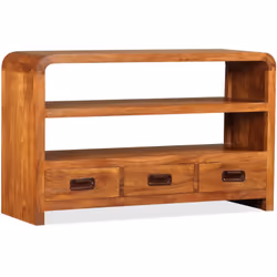 Questo elegante e pratico mobile TV in legno costituirà un'aggiunta senza tempo all'arredamento della vostra casa. Può essere ...
