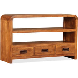 Vidaxl - Mobile Porta tv, Armadietti per tv in Legno Massello di Acacia 90x30x55 cm