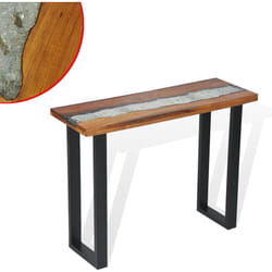 Tavolo Consolle, Tavolo da ingresso in Teak 100x35x75 cm Vidaxl