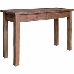 Questa consolle in legno sarà la scelta perfetta se desiderate aggiungere un tocco di fascino rustico all'arredamento della v ...