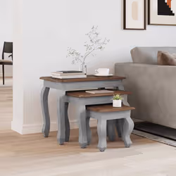 VidaXL 244505 tavolino da caffè, comodino e consolle da soggiorno - Vista aggiuntiva 3