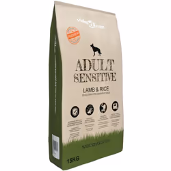 Il nostro cibo secco premium per cani Adult Sensitive Lamb & Rice è ricco di prebiotici che supportano la salute intestinale ...