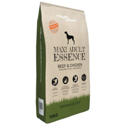 Cibo Secco Cani Premium MAdult Essence Beef & Chicken 15kg Vidaxl 7381