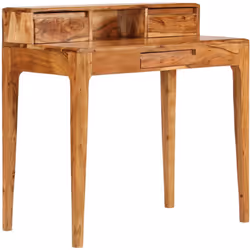 Questa scrivania in legno emana un fascino rustico e costituirà una fantastica aggiunta ai vostri interni. La scrivania è rea ...