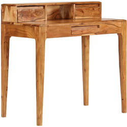 Vidaxl - Scrivania con Cassetti in Legno Massello 88x50x90 cm