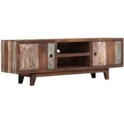 Vidaxl - Mobile Porta tv in Legno di Acacia Stile Vintage 118x30x40 cm