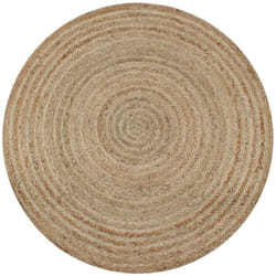 Vidaxl - Tappeto in Juta Intrecciata 90 cm Rotondo 82294