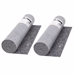 vidaXL Telo Protettivo per Pittori Antiscivolo 2 pz 50m 280g/m² Grigio - Vista aggiuntiva 2