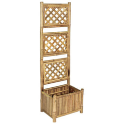 Vidaxl - Letto Rialzato da Giardino con Graticcio in Bambù 40 cm