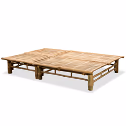VidaXL 43715 sedia da esterno Salone Seduta imbottita Bamboo - Vista aggiuntiva 3
