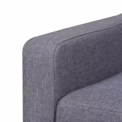 VidaXL 245454 divano 3 seduta(e) Grigio - Vista aggiuntiva 5