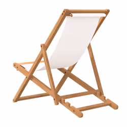 VidaXL 43802 sedia da esterno Terrazzo Seduta imbottita Tessuto, Teak Marrone, Crema - Vista aggiuntiva 5