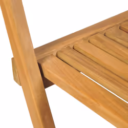 VidaXL 43806 sedia da esterno Terrazzo Teak Marrone - Vista aggiuntiva 7
