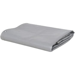 Vidaxl - Telone 650 g/m² Grigio Versatile Resistente con occhielli varie dimensioni dimensioni : 2x3 m