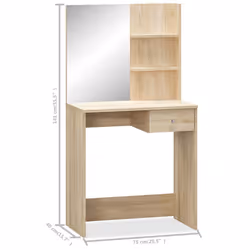 VidaXL 244862 toletta e set da toletta - Vista aggiuntiva 5