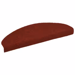 vidaXL Tappetini Autoadesivi per Scale 15 pz 65x21x4 cm Rosso - Vista aggiuntiva 3