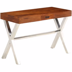 Questa scrivania in legno dallo stile retrò sarà un'aggiunta senza tempo all'arredamento del vostro studio o dell'ufficio! Lo ...