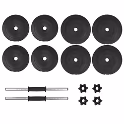 Set di Manubri 14 pz 20 kgcod mxl 117178 - Vista aggiuntiva 2
