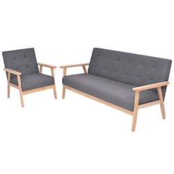 VidaXL 274924 divano Grigio