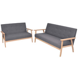VidaXL 274925 divano Grigio