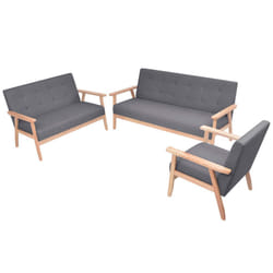 VidaXL 274926 divano Grigio