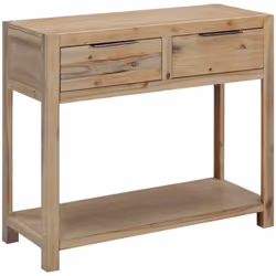 Questa consolle aggiungerà un tocco di fascino rustico ai vostri interni. Questa consolle è realizzata in legno massello di a ...