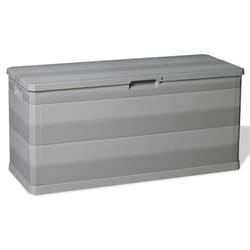 Baule da Giardino Grigio 117x45x56 cmcod mxl 96934