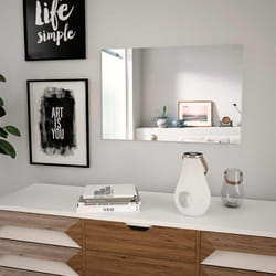 Vidaxl - Specchio da Parete Rettangolare 60x40cm in Vetro 97827