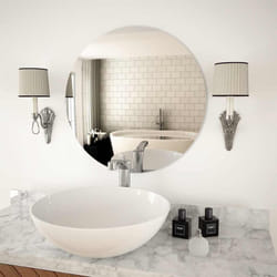 Vidaxl - Specchio da Parete in Vetro Circolare Specchio decorativo vari dimensioni dimensioni : 60 cm