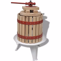 Questo torchio per frutta e vino è di facile utilizzo e vi consentirà di preparare le vostre spremute per vino e cedro senza ...