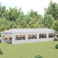 Vidaxl - Gazebo da Giardino 3x12 m Bianco 6385