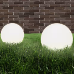 Questo set di 2 lampade LED a forma di ciotola è un'illuminazione decorativa perfetta per giardini, cortili, senitieri e pati ...
