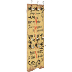 Vidaxl - Appendiabiti da Parete con 6 Ganci family 120x40 cm 575175