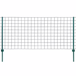 vidaXL Recinzione Euro in Acciaio 20x1,5 m Verde - Vista aggiuntiva 2