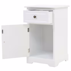 VidaXL 245757 comodino Bianco - Vista aggiuntiva 4