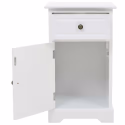 VidaXL 245757 comodino Bianco - Vista aggiuntiva 5